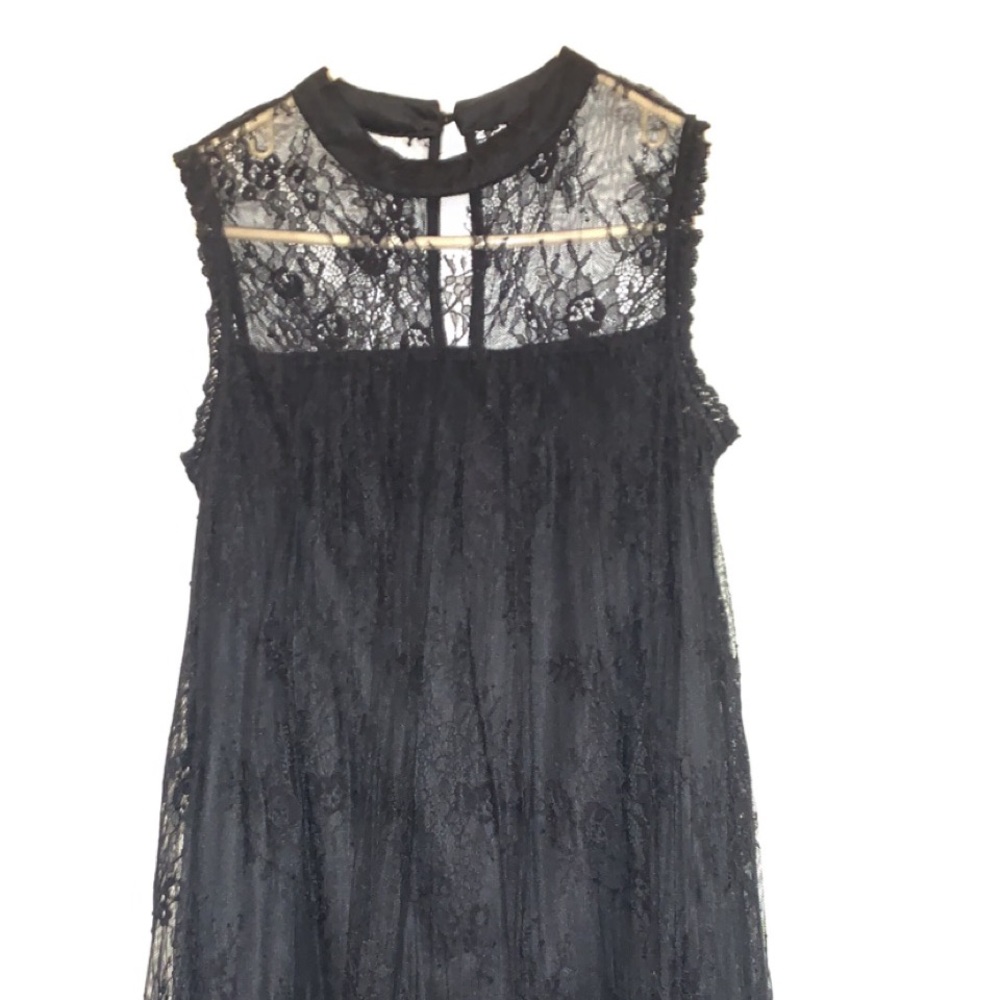 Black laced dress